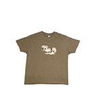 T-shirt kaki Bartavel Nature stampa con 3 cinghialetti 5-6 anni