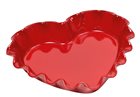 Stampo rosso ceramica dolci a cuore Corolla Grand Cru Emile Henry