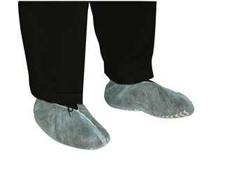 Copri-scarpe antiscivolo blu (100 pezzi)
