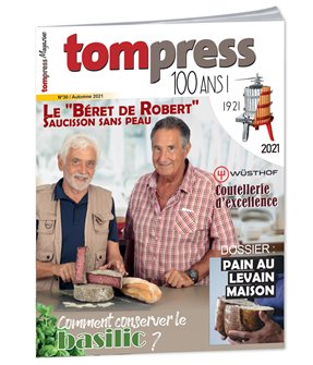 Tom Press Magazine centenaire automne 2021